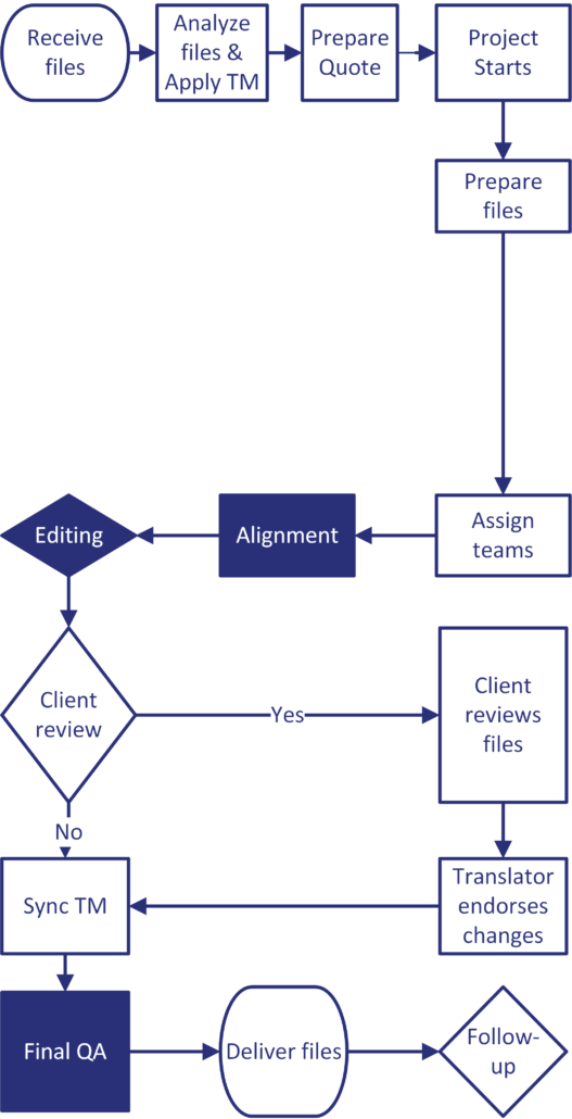 Translation Alignment Process